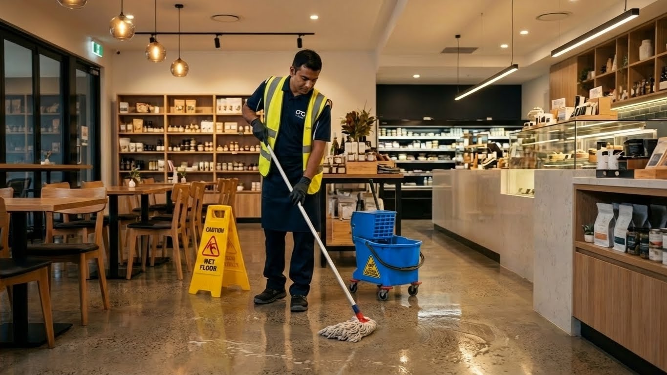 Retail & Hospitality Cleaning services Queensland - Professional retail & hospitality cleaning Brisbane Gold Coast
